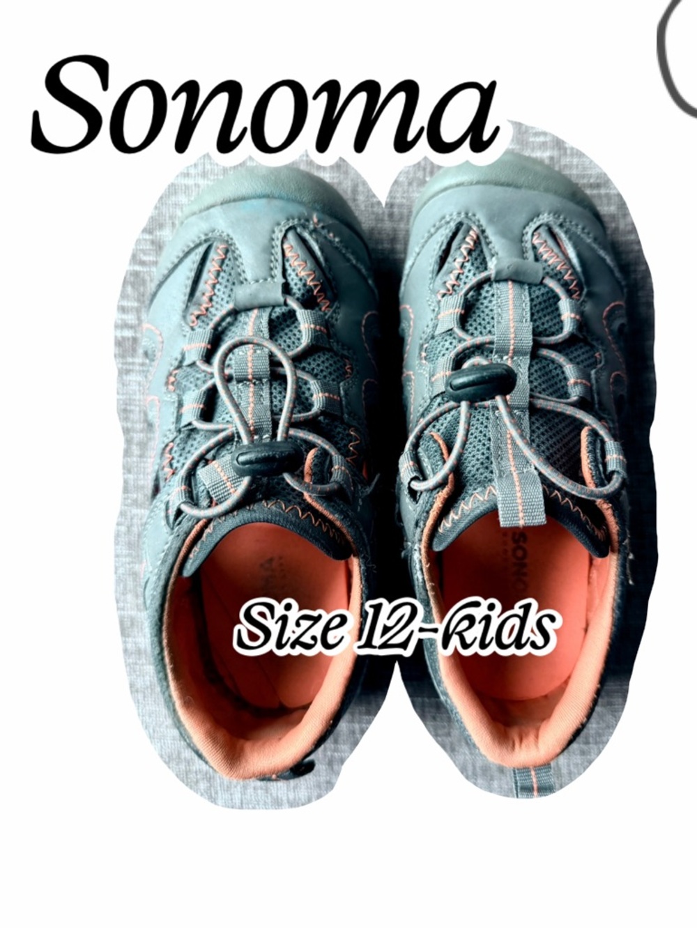 Sonoma grey and orange Kids sandal-Sneakers